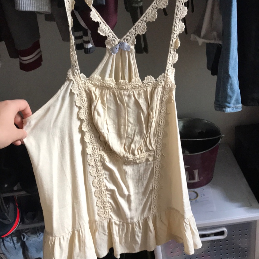 Lacy tank top